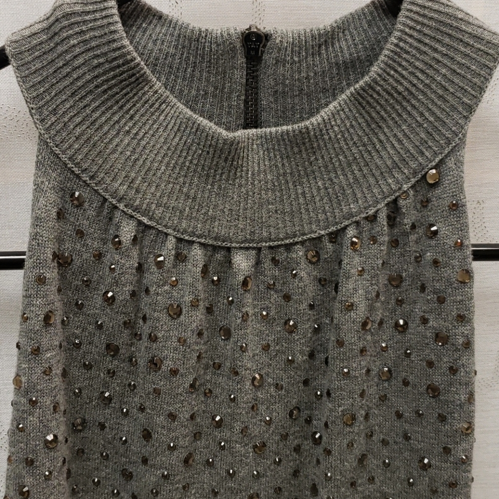Kenneth Cole high neck Sweater Blouse - Medium